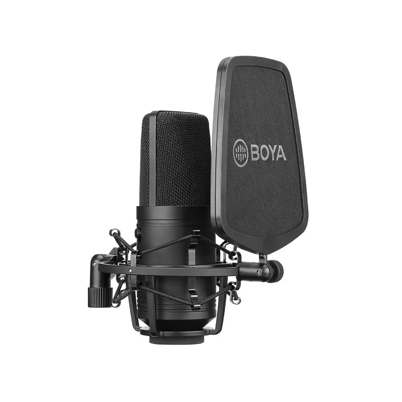 Boya BY-M800 Cardioid Diaphragm Condenser Microphone - ميكروفون